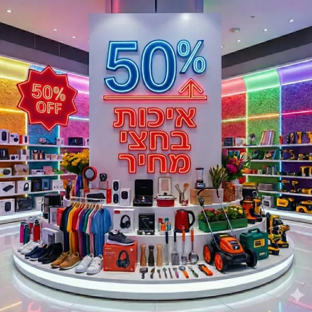 מוצרים איכותיים בחצי מחיר2#☀️💎🔔