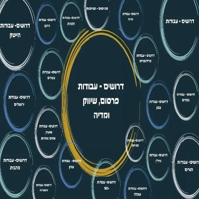 דרושים -פרסום שיווק ומדיה