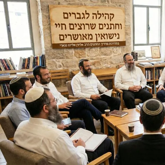 קהילת גברים וחתנים שרוצים חיי נישואין מאושרים 😃