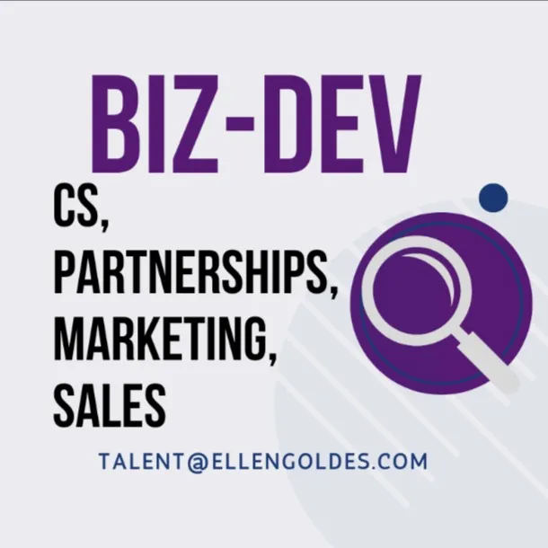 Biz-dev  CS Partnerships Marketing Sales positions